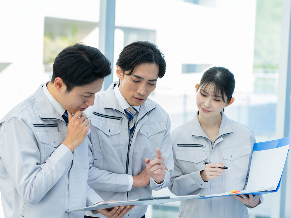 働く人を大切にした体制づくり